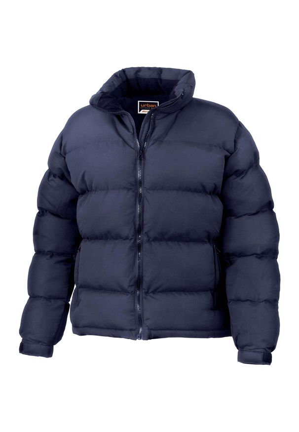 RESULT - Damska kurtka puchowa Result Holkham. Kolor: niebieski. Materiał: puch