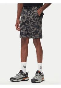 columbia - Columbia Szorty sportowe Silver Ridge II Printed Cargo 1587033 Czarny Regular Fit. Kolor: czarny. Materiał: syntetyk. Styl: sportowy