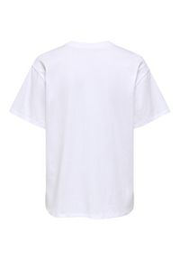 only - ONLY T-Shirt Celine 15374989 Biały Regular Fit. Kolor: biały. Materiał: bawełna #2