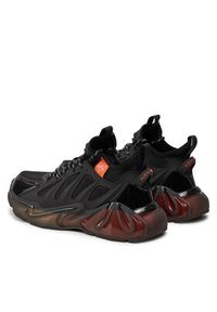 Plein Sport Sneakersy The Flame Gen.X.02 Tiger PACS USC0435 STE003N Czarny. Kolor: czarny. Materiał: materiał