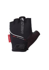CHIBA - Rękawiczki rowerowe GEL PREMIUM. Kolor: czarny, biały, wielokolorowy. Sport: kolarstwo #1