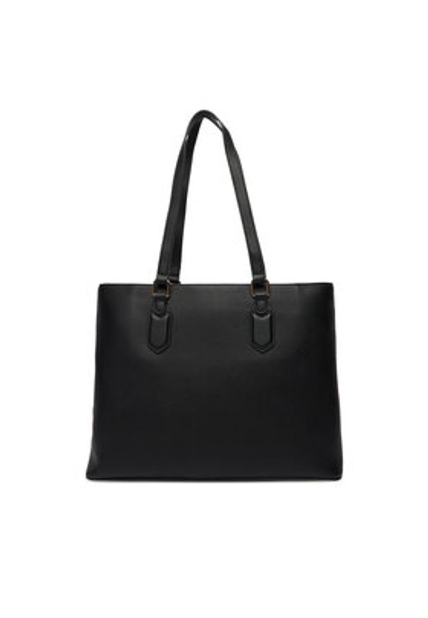 VALENTINO - Valentino Torebka Brixton VBS7LX11 Czarny. Kolor: czarny. Materiał: skórzane