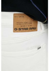 G-Star RAW - G-Star Raw jeansy 3301 męskie kolor biały. Kolor: biały #2