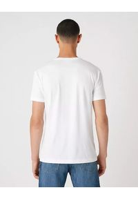 Wrangler - MĘSKI T-SHIRT WRANGLER SS PHOTO W TEE WHITE W7G7D3989