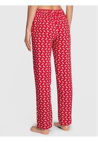 Etam Spodnie piżamowe Elwin 6537116 Czerwony Regular Fit. Kolor: czerwony. Materiał: wiskoza #3