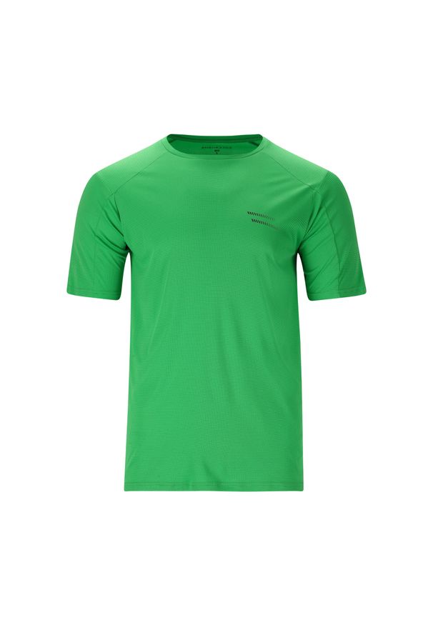 ENDURANCE - Koszulka treningowa męska Endurance Hanieber. Kolor: zielony. Sport: fitness