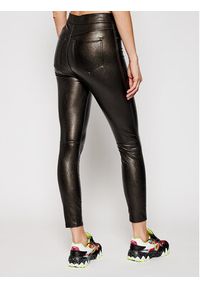 Spanx - SPANX Spodnie skórzane Leather-Like Ankle 20282R Czarny Skinny Fit. Kolor: czarny. Materiał: skóra, wiskoza #2