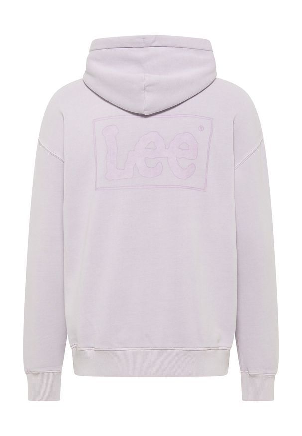 Lee - LEE LOGO LOOSE HOODIE MISTY LILAC L85JQVUU 112145622