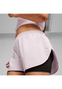 Puma - Spodenki damskie PUMA Run Favorite Woven 2In1 3". Kolor: różowy. Długość: krótkie. Sport: bieganie #1