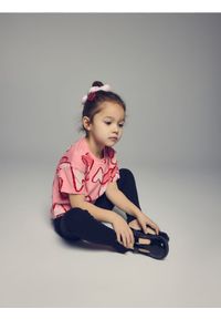 Reserved - Legginsy z rozcięciami - czarny. Kolor: czarny. Materiał: dzianina, wiskoza