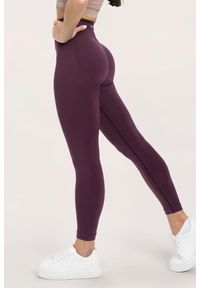 GYM GLAMOUR - Legginsy fitness damskie Gym Glamour flexible 2.0. Kolor: czerwony. Sport: fitness