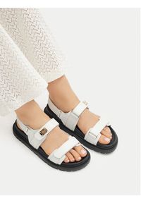 MEXX Sandały EO-MX/020C-HY Biały. Kolor: biały. Materiał: skóra #7
