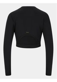 Athlecia T-Shirt Marianne W Cropped L/S Tee EA233339 Czarny Regular Fit. Kolor: czarny. Materiał: syntetyk #6