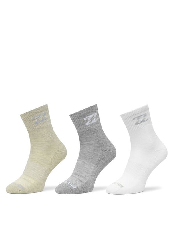 Billabong Skarpety długie AS_BILLABONG_03Z_SS25 (3-PACK) Kolorowy. Materiał: poliester. Wzór: kolorowy
