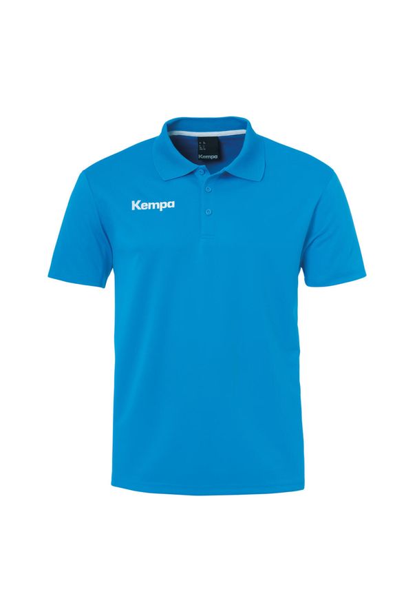 KEMPA - Polo Kempa Poly. Typ kołnierza: polo. Kolor: niebieski. Materiał: tkanina