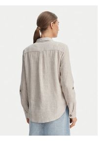 Vero Moda Koszula Linn 10308407 Biały Regular Fit. Kolor: biały. Materiał: len #5