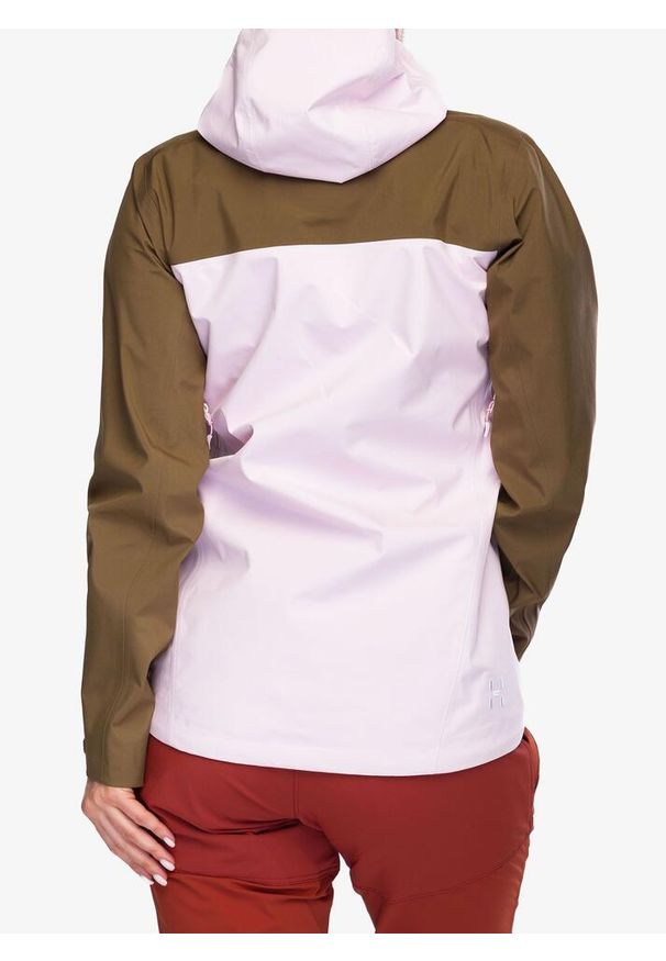 Haglöfs - Kurtka z membraną damska Haglofs Front Proof Jacket. Kolor: różowy