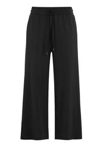 Freequent Spodnie typu culotte z modalu Yr Czarny female czarny M (40). Kolor: czarny. Materiał: materiał, tkanina, guma, włókno, wiskoza, jersey. Styl: elegancki #1