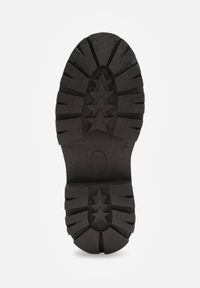 Renee - Czarne Mokasyny z Aplikacją z Biżuteryjnych Koralików Viatalia. Okazja: na co dzień, do pracy. Kolor: czarny. Materiał: bawełna. Wzór: aplikacja. Styl: casual, klasyczny #4