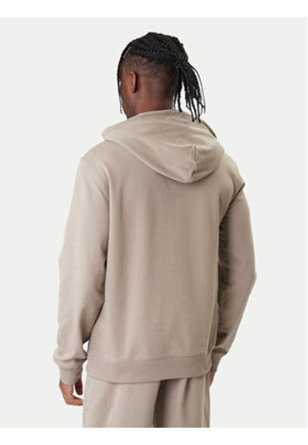 EA7 Emporio Armani Bluza 7M001313 AF13512 U6167 Beżowy Regular Fit. Kolor: beżowy. Materiał: bawełna