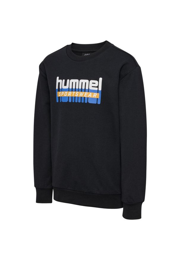 Bluza dziecięca sportowa dresowa Hummel hml Tukas Sweatshirt. Kolor: czarny. Materiał: dresówka