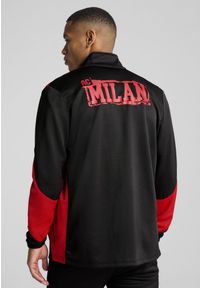 Puma - Męska kurtka AC Milan ftblNRGY+ PUMA Black For All Time Red. Kolor: czerwony, czarny, wielokolorowy