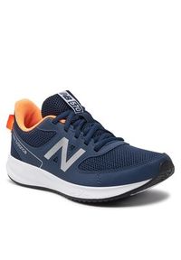 New Balance Sneakersy YK570NM3 Granatowy. Kolor: niebieski. Materiał: skóra #3