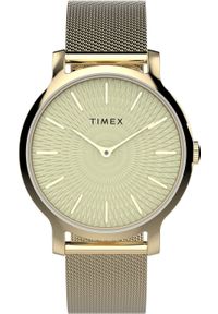 Zegarek Timex Zegarek damski Timex TW2V92800 złoty. Kolor: złoty #1