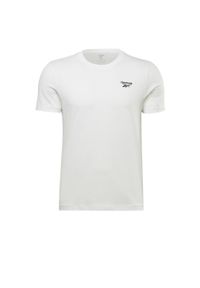 Koszulka z krótkim rękawem Męska Reebok 100054977 Biały. Kolor: biały. Długość rękawa: krótki rękaw. Długość: krótkie