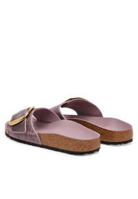 Birkenstock Klapki Madrid Big Buckle Hex 1029300 Różowy. Kolor: różowy. Materiał: skóra #5