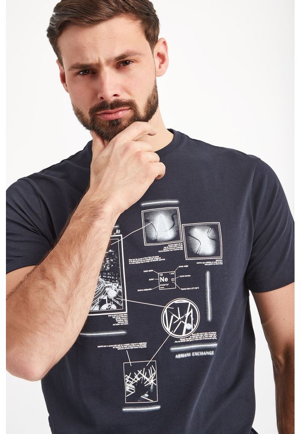 Armani Exchange - T-SHIRT ARMANI EXCHANGE. Styl: elegancki