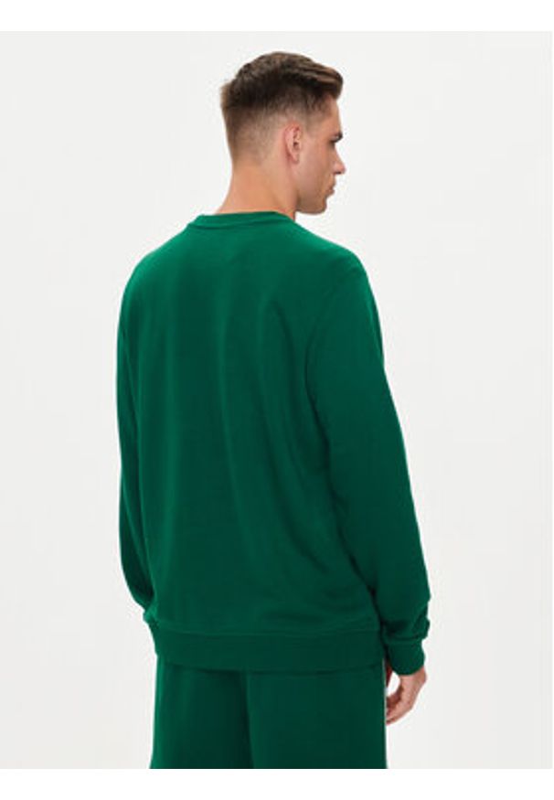 Reebok Bluza Identlty Logo 100200315 Zielony Regular Fit. Kolor: zielony. Materiał: bawełna, syntetyk