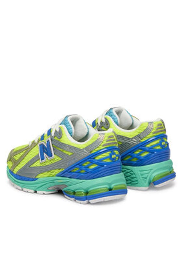 New Balance Sneakersy U19063EN W Zielony. Kolor: zielony. Materiał: skóra