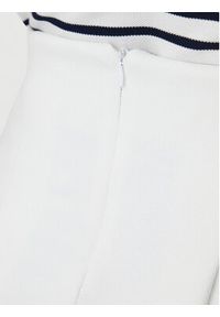 Tommy Jeans Spódnica mini Badge DW0DW20268 Écru Regular Fit. Kolor: kremowy. Materiał: syntetyk, bawełna #5