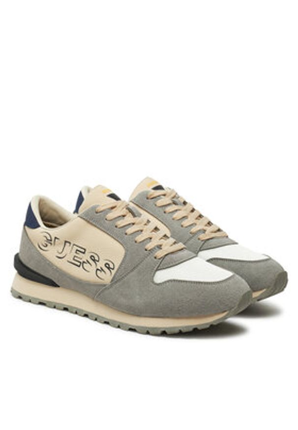 Guess Sneakersy FMPARO PAC12 Szary. Kolor: szary. Materiał: skóra