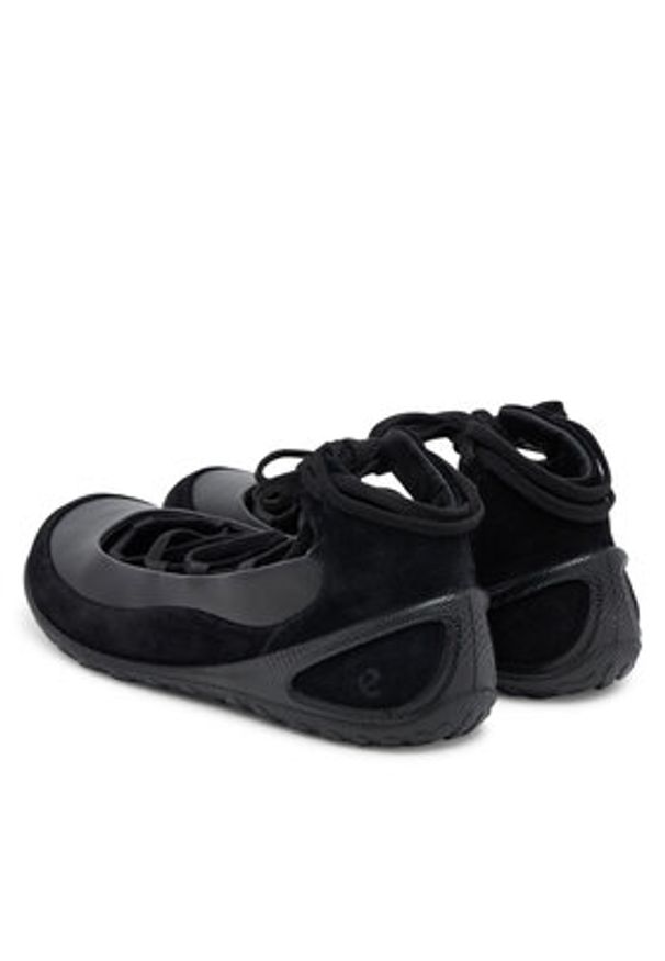 ecco - ECCO Baleriny 80245351052 Czarny. Kolor: czarny. Materiał: skóra