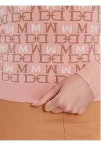 Marciano Guess Sweter 3YGR12 5751Z Różowy Slim Fit. Kolor: różowy. Materiał: wiskoza #3