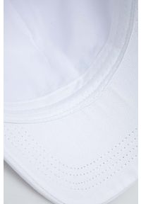 Guess czapka z daszkiem kolor biały z aplikacją. Kolor: biały. Wzór: aplikacja #4