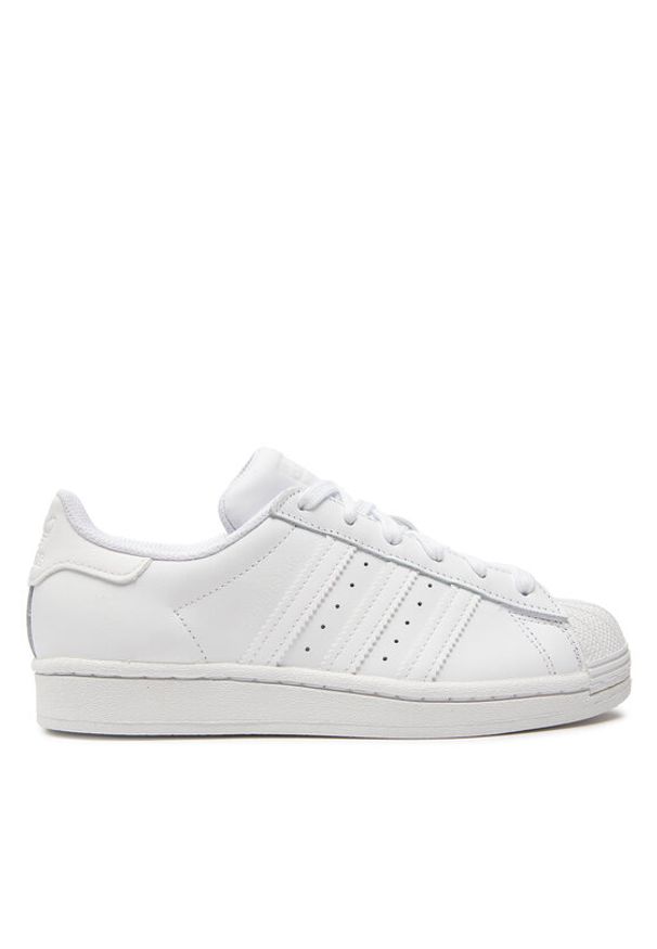 Adidas - adidas Sneakersy Superstar J EF5399 Biały. Kolor: biały. Materiał: skóra. Model: Adidas Superstar