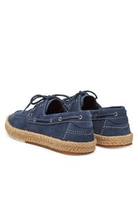 Gino Rossi Espadryle BUMPER-01 MI08 Niebieski. Kolor: niebieski. Materiał: zamsz, skóra #7