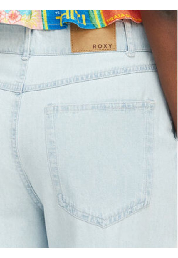 Roxy Jeansy Seaside View ERJDP03308 Niebieski Straight Leg. Kolor: niebieski