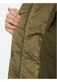 Tommy Jeans Płaszcz zimowy Satin DW0DW16587 Zielony Relaxed Fit. Kolor: zielony. Materiał: syntetyk. Sezon: zima #6