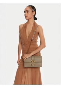 Pinko - PINKO Torebka Love One Classic ST.CL Al 25-26 PLTT 105857 A0F1 Szary. Kolor: szary. Materiał: skórzane #6