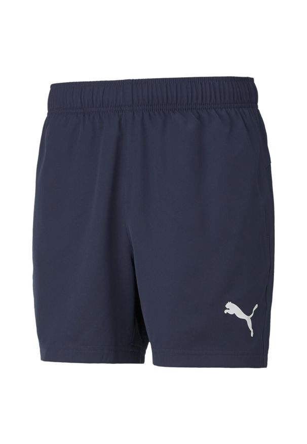 Spodenki męskie Puma Active Woven Shorts. Kolor: fioletowy, niebieski, wielokolorowy