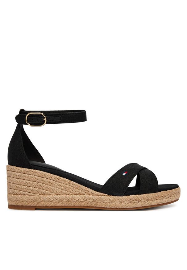 TOMMY HILFIGER - Espadryle Tommy Hilfiger. Kolor: czarny