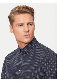 Calvin Klein Koszula K10K113163 Granatowy Slim Fit. Kolor: niebieski. Materiał: bawełna #4