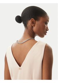 Rinascimento Sukienka koktajlowa CFC0122928003 Różowy Regular Fit. Kolor: różowy. Materiał: syntetyk. Styl: wizytowy #5