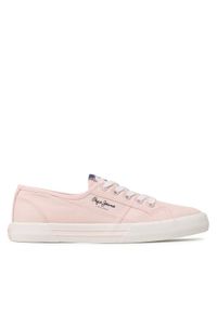 Pepe Jeans Tenisówki Brady W Basic PLS31287 Różowy. Kolor: różowy. Materiał: materiał
