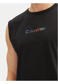 Calvin Klein Underwear Tank top LV00NM2878 Czarny Regular Fit. Kolor: czarny. Materiał: bawełna #4