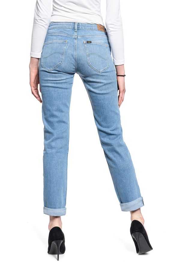 Lee - LEE MARION STRAIGHT DAMSKIE SPODNIE JEANSOWE LIGHT LOU L301QDXJ 112105884